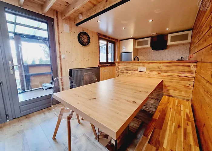 évasion Au En Bois Avec Et Grand Jardin - Fr-1-510-198 Hébergement de vacances