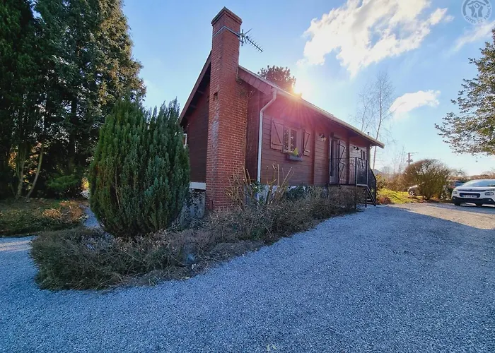 évasion Au En Bois Avec Et Grand Jardin - Fr-1-510-198 *