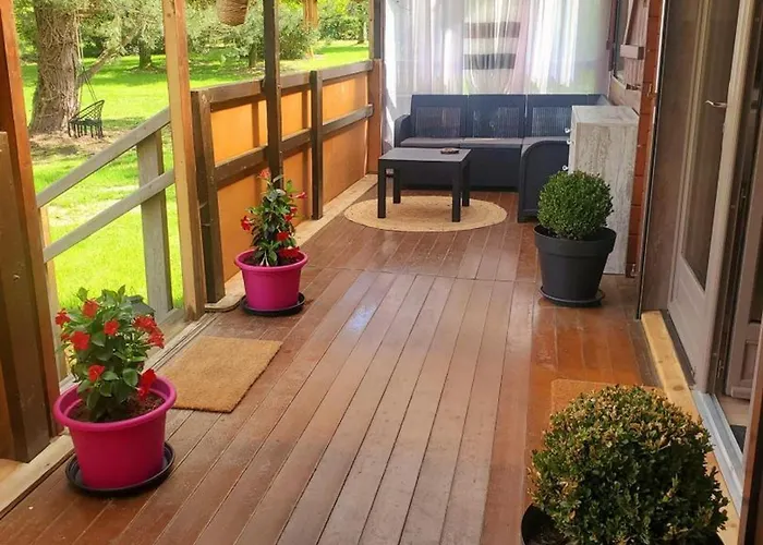 évasion Au En Bois Avec Et Grand Jardin - Fr-1-510-198